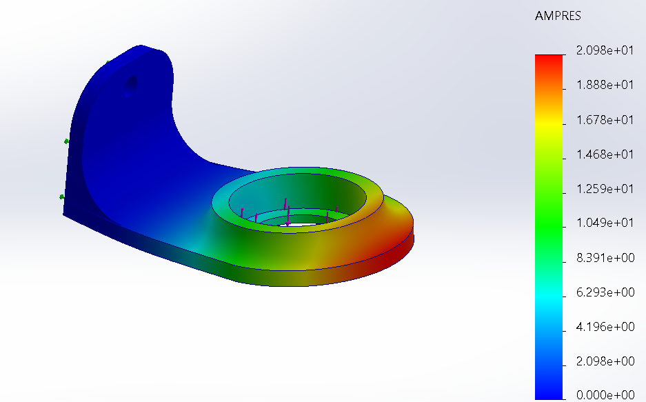 Modal Frequency Simulation Graph